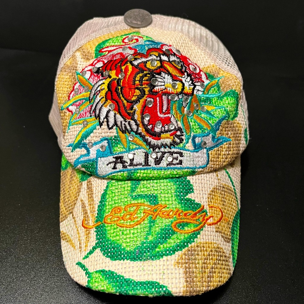 Ed Hardy Tiger Hat